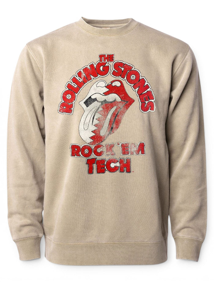 Texas Tech Rolling Stones "Rock'em Tech" Crew Neck – Front view