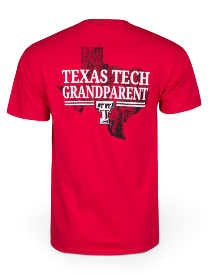 Texas Tech State Grandparent Red T-Shirt – Front view
