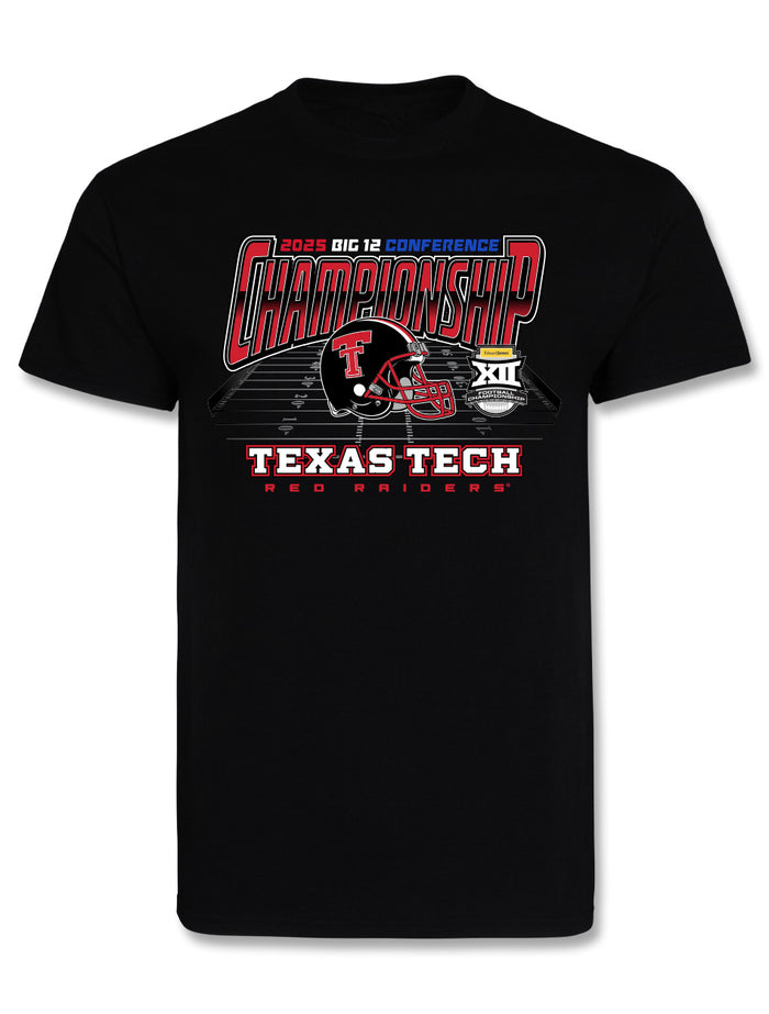 Texas Tech BIG 12 Championship T-Shirt- Pay Dirt- BLACK