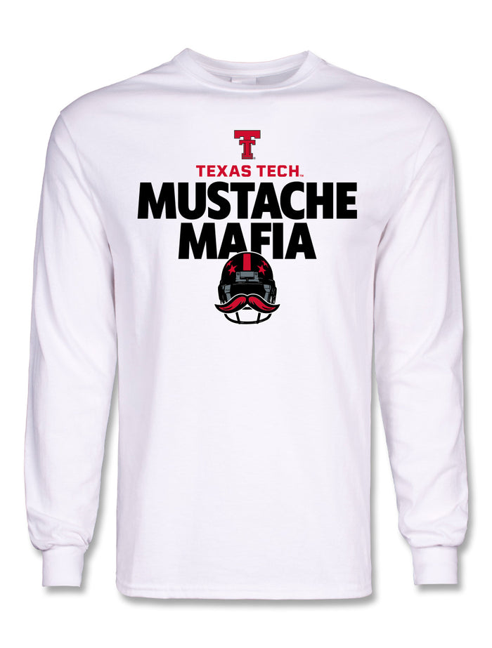 Texas Tech "Mustache Mafia" Long Sleeve T-Shirt