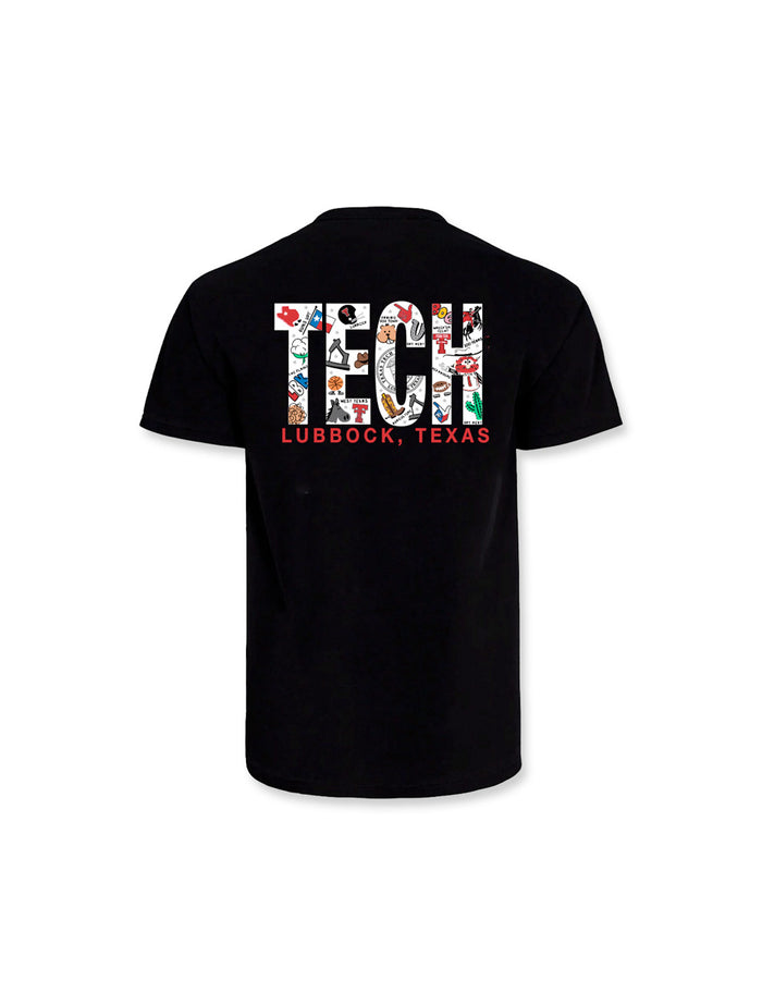 Texas Tech "My Town" YOUTH Short Sleeve T-Shirt