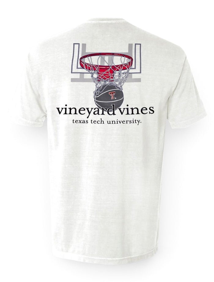 Vineyard Vines Texas Tech Red Raiders Double T "Nothing But Net" T-Shirt – Front view