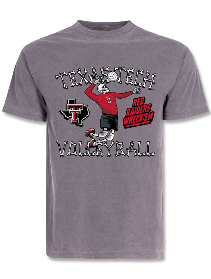 Texas Tech "Volleyball Bones" Short Sleeve T-shirt