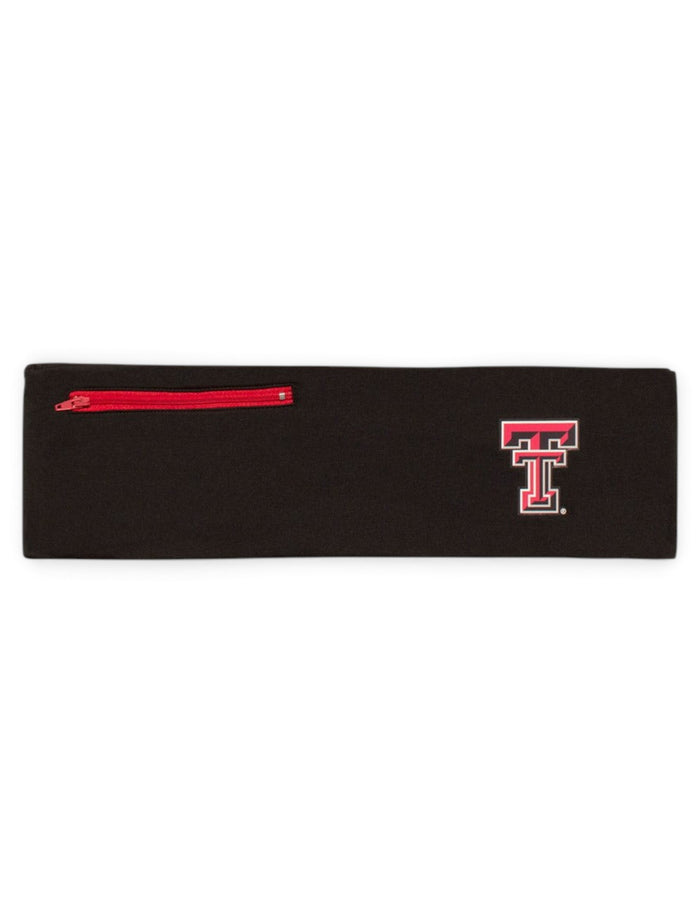 ZooZatz Texas Tech Double T on Black Hip Rocker – Front view