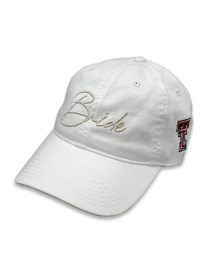 Legacy Texas Tech Double T "Metallic Silver" Bride Adj. Cap