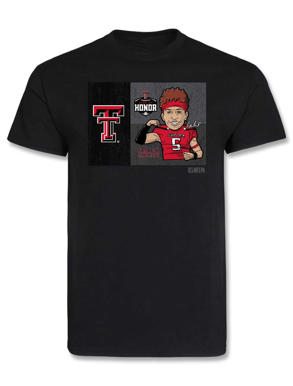 Texas Tech Patrick Mahomes  Always Attack  YOUTH Ring Of Honor T-shi –  Red Raider Outfitter