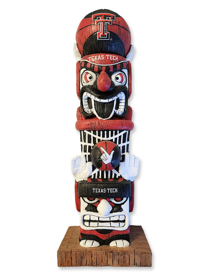 Texas Tech 16" Basketball Tiki Totem