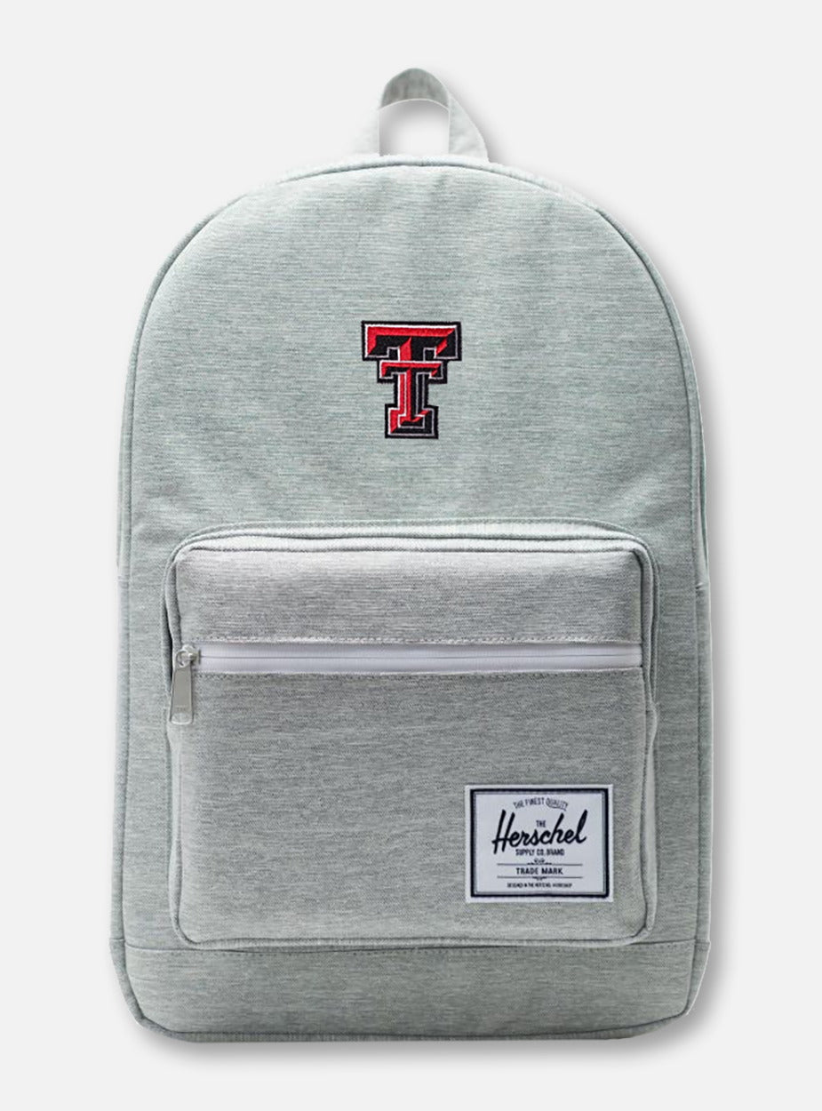 herschel backpack tech Herschel Texas Tech Red Raiders "Pop Quiz" Light Grey Backpack – Red Raider Outfitter