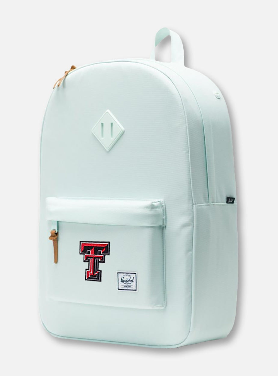 green white herschel backpack Herschel Texas Tech Red Raiders "Heritage Glacier" Mint Backpack – Red Raider Outfitter