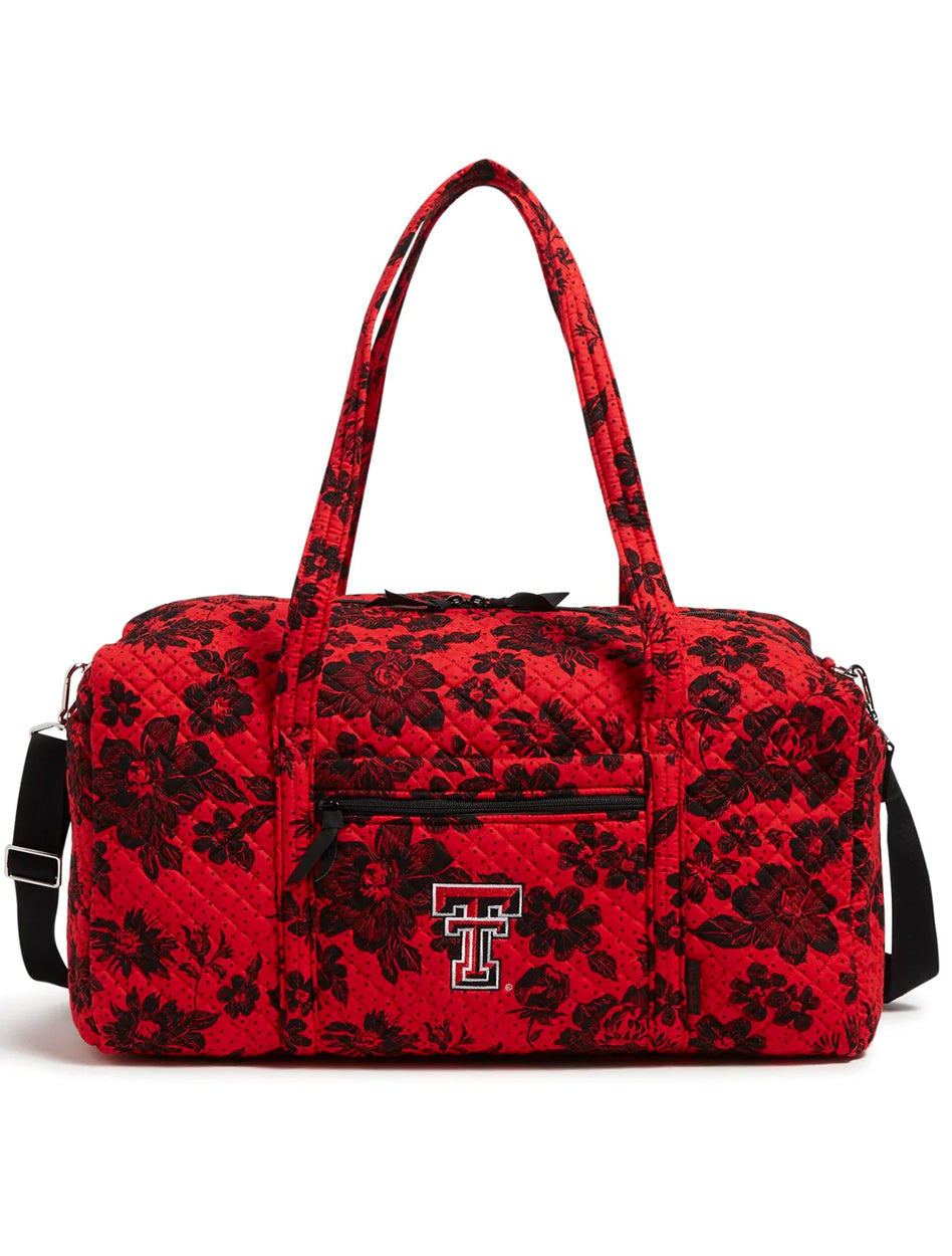 Vera Bradley Texas Tech Rain Garden Large Travel Duffle Bag – Red Raider  Outfitter