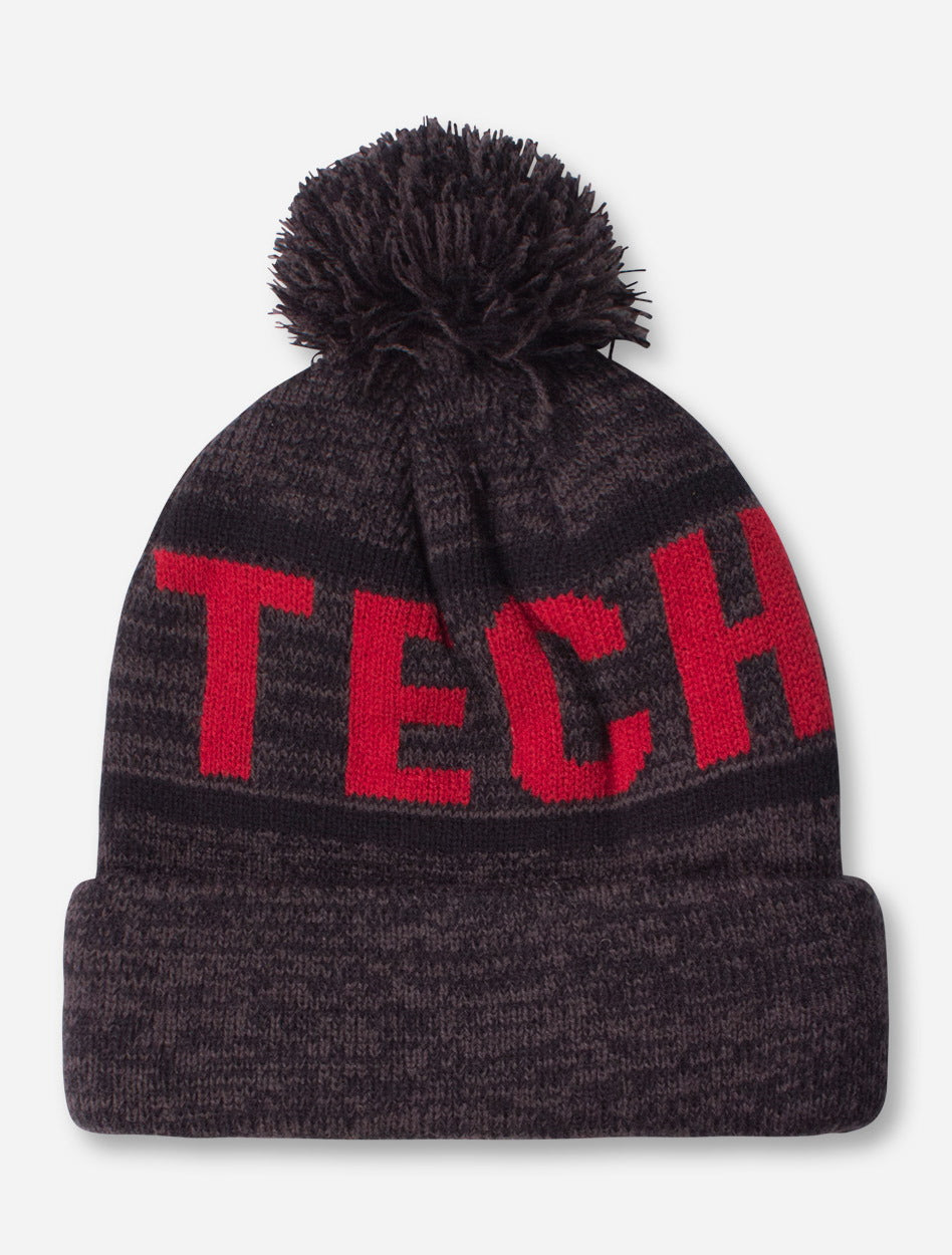 47 Brand Woven Texas Tech Charcoal Cuff Knit Cap