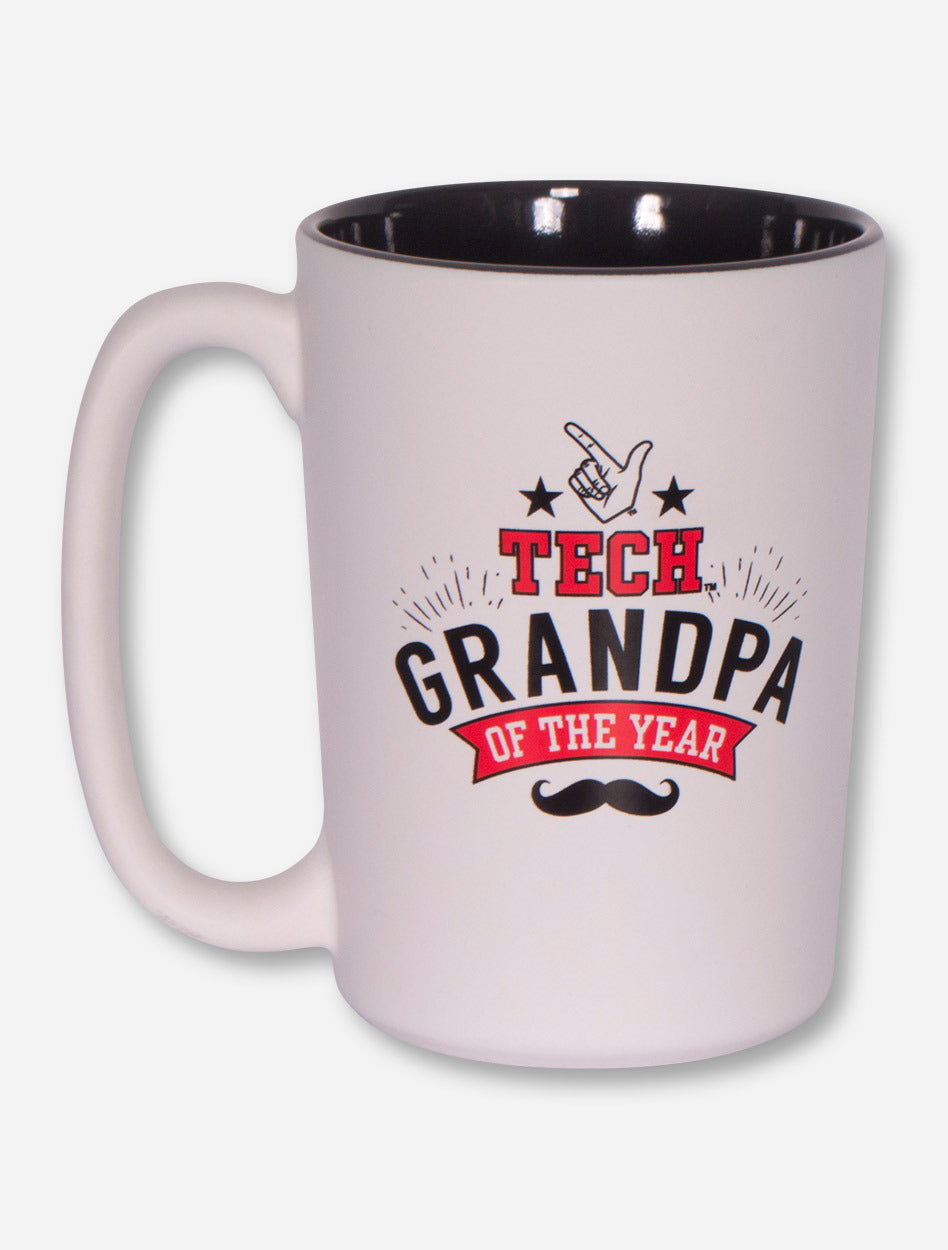 Personalized Father Coffee Mugs - Red Repeating Names