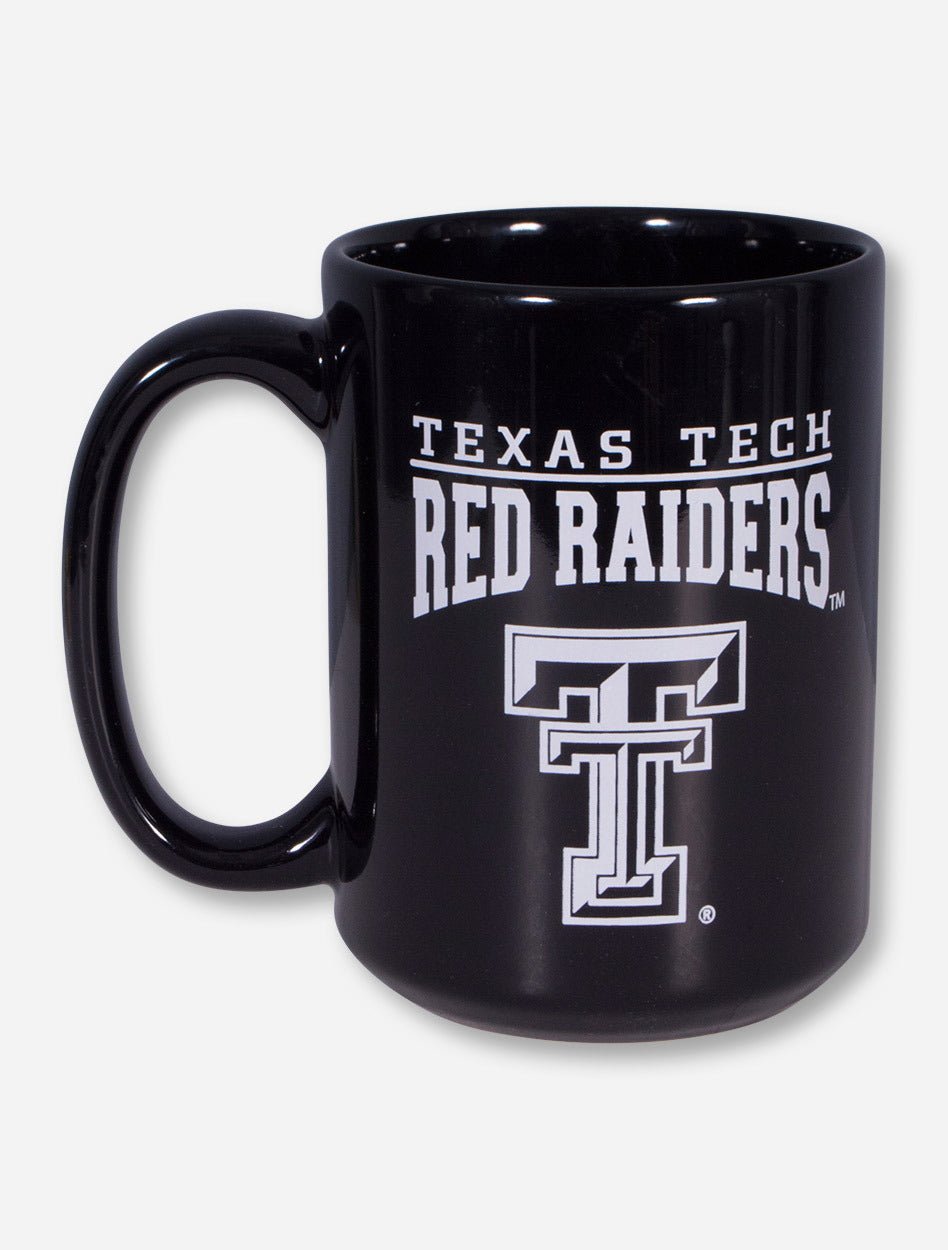 Texas Tech ALUMNI Emblem on Black Mug