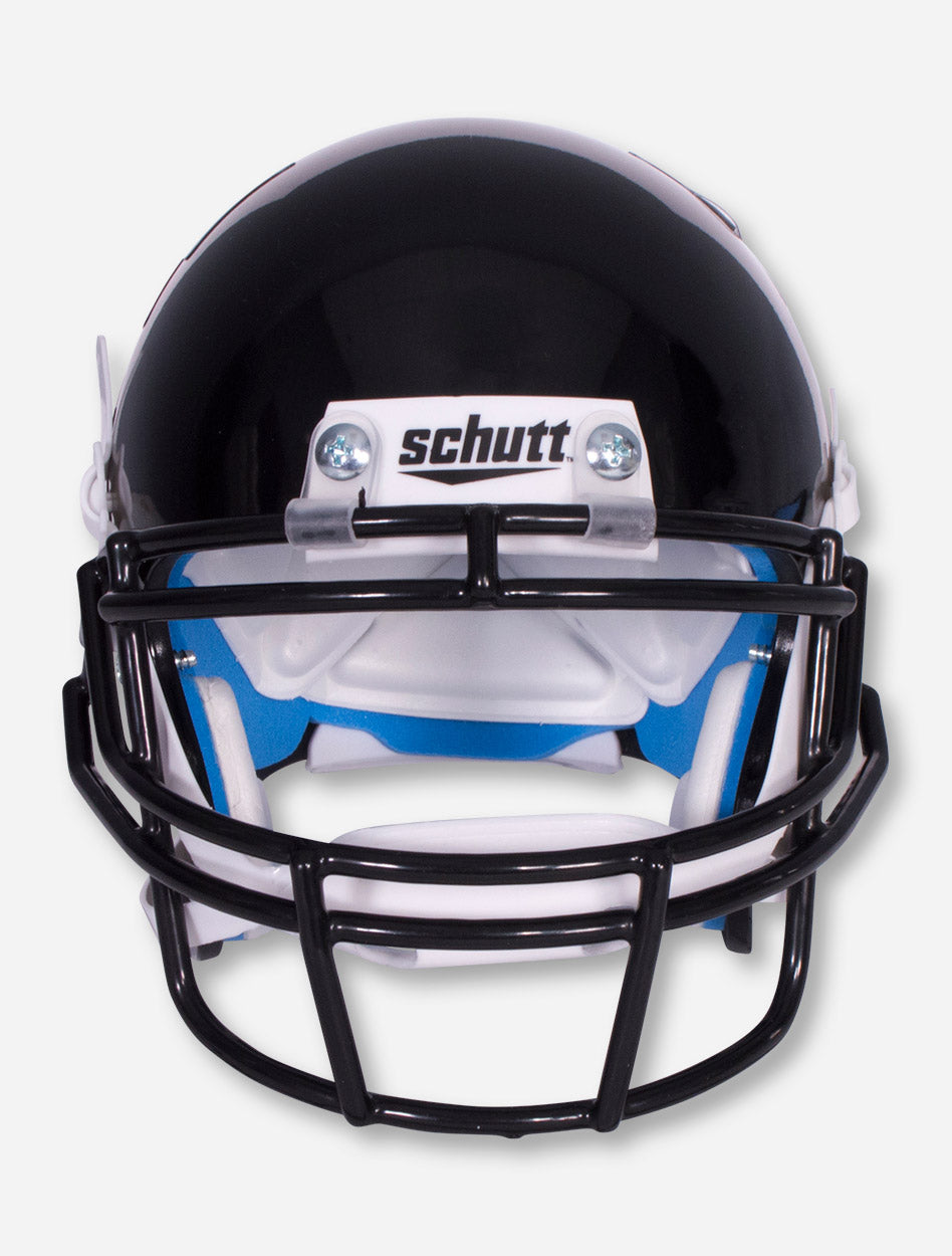 Schutt Limited Edition Flag Double T on Black Mini Helmet - Texas Tech