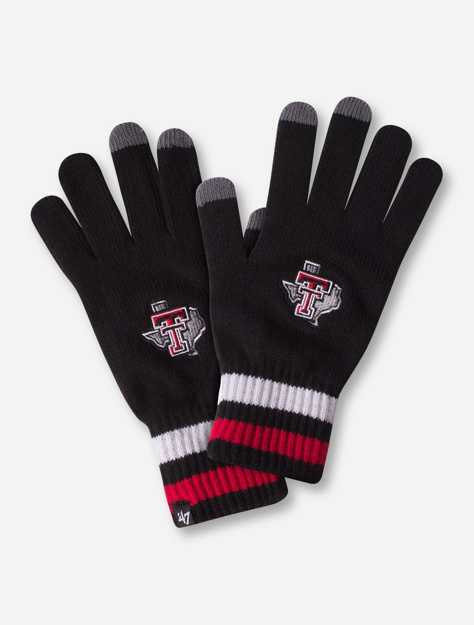 47 Brand Texas Tech Lone Star Pride "Jumble" Black Gloves