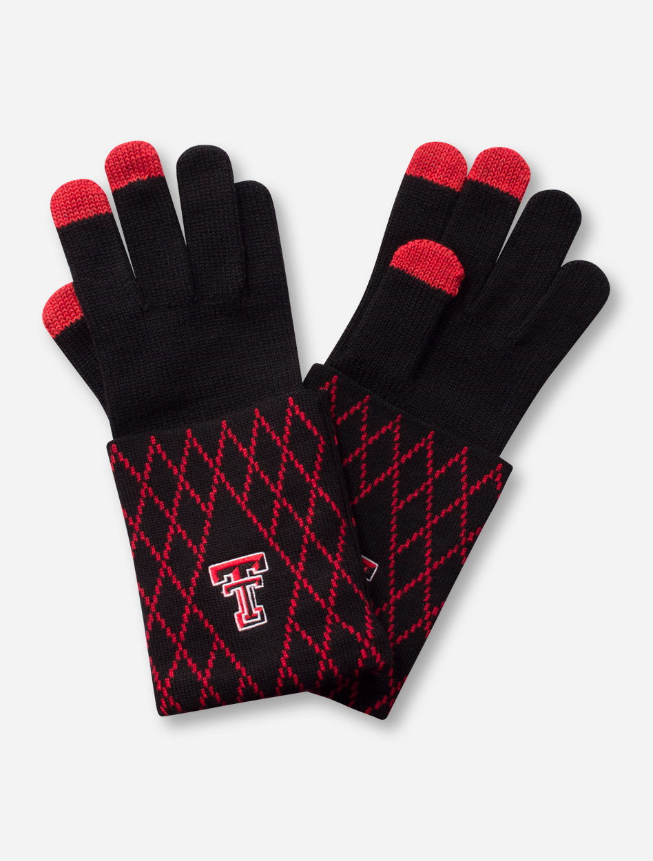 Emerson Street Texas Tech Red Raiders Two-Tone Knit Gloves