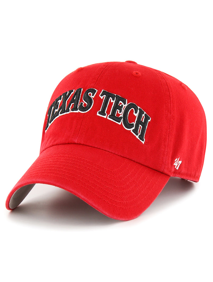 47 Brand Texas Tech "Red Archie Script" Adjustable Cap