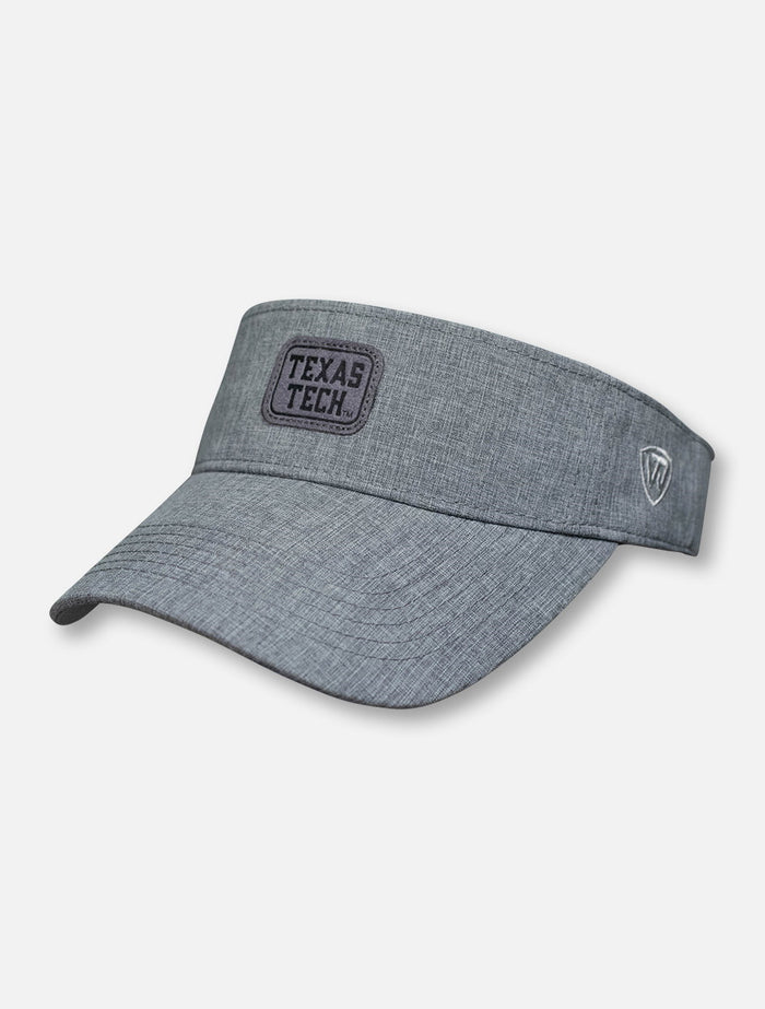 Top of the World Texas Tech Red Raiders "Swing" Grey Adjustable Visor