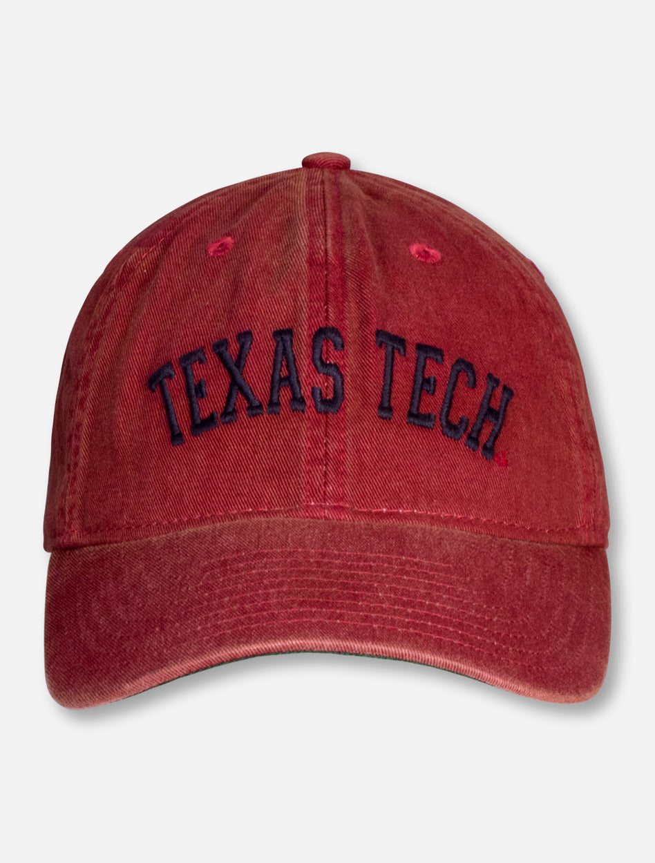 Legacy Rustic Red Texas Tech Arch Snapback Cap