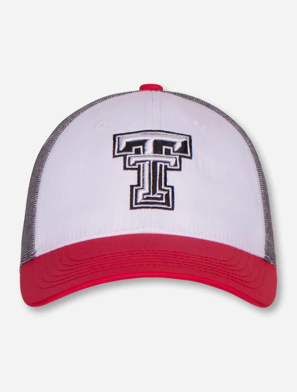 Top of the World Texas Tech "Hustle" Double T on Tri-Color Stretch Fit