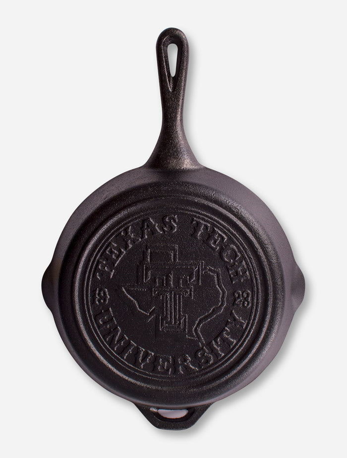 Texas Tech Red Raiders Lone Star Pride Cast Iron Skillet