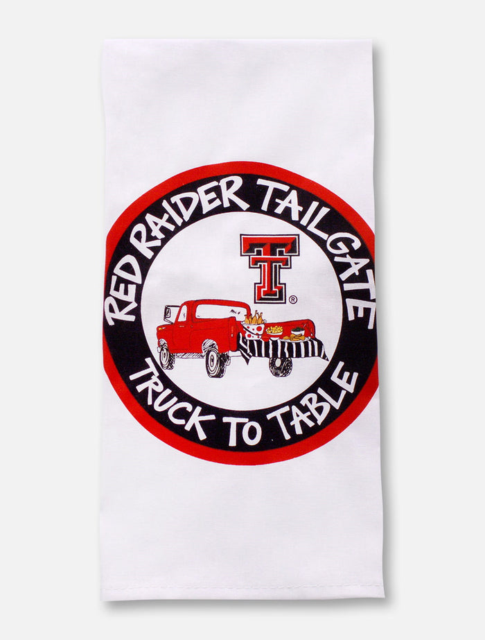 Magnolia Lane Texas Tech Red Raiders "Truck to Table" Tea Towel