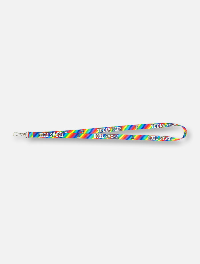 Texas Tech Red Raiders Rainbow Lanyard