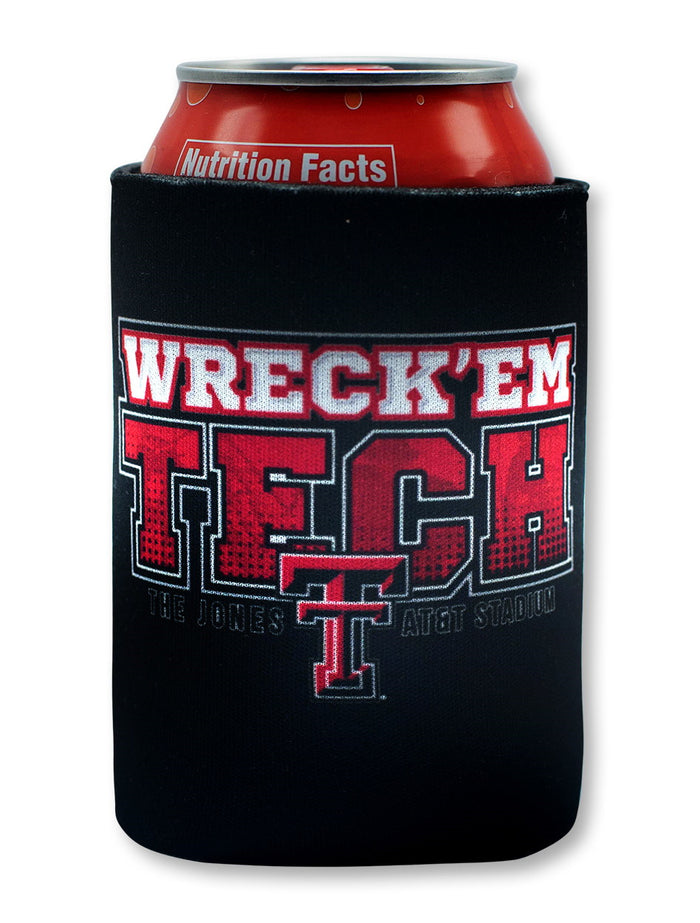 2019 Official Texas Tech Red Raiders Wreck 'Em Tech Can Cooler