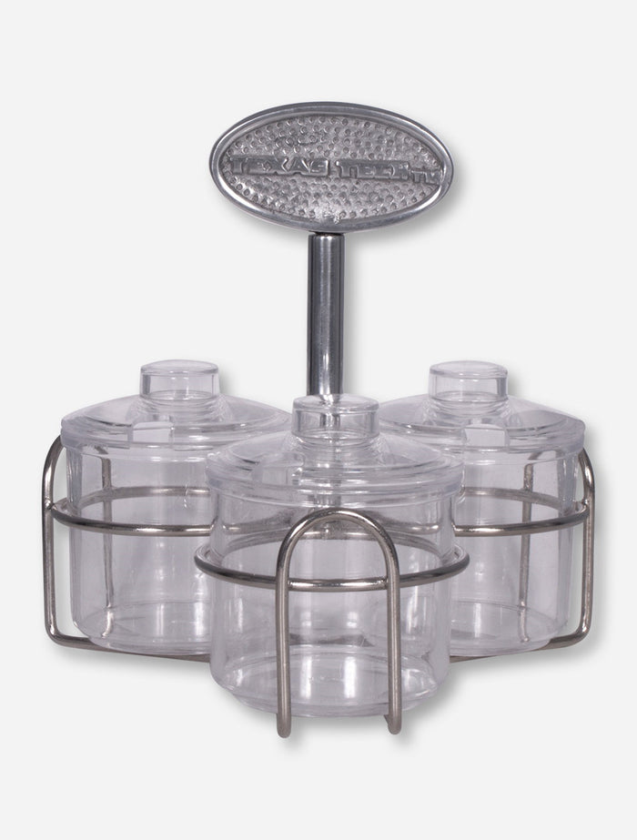 Texas Tech Triple Sauce Container Set