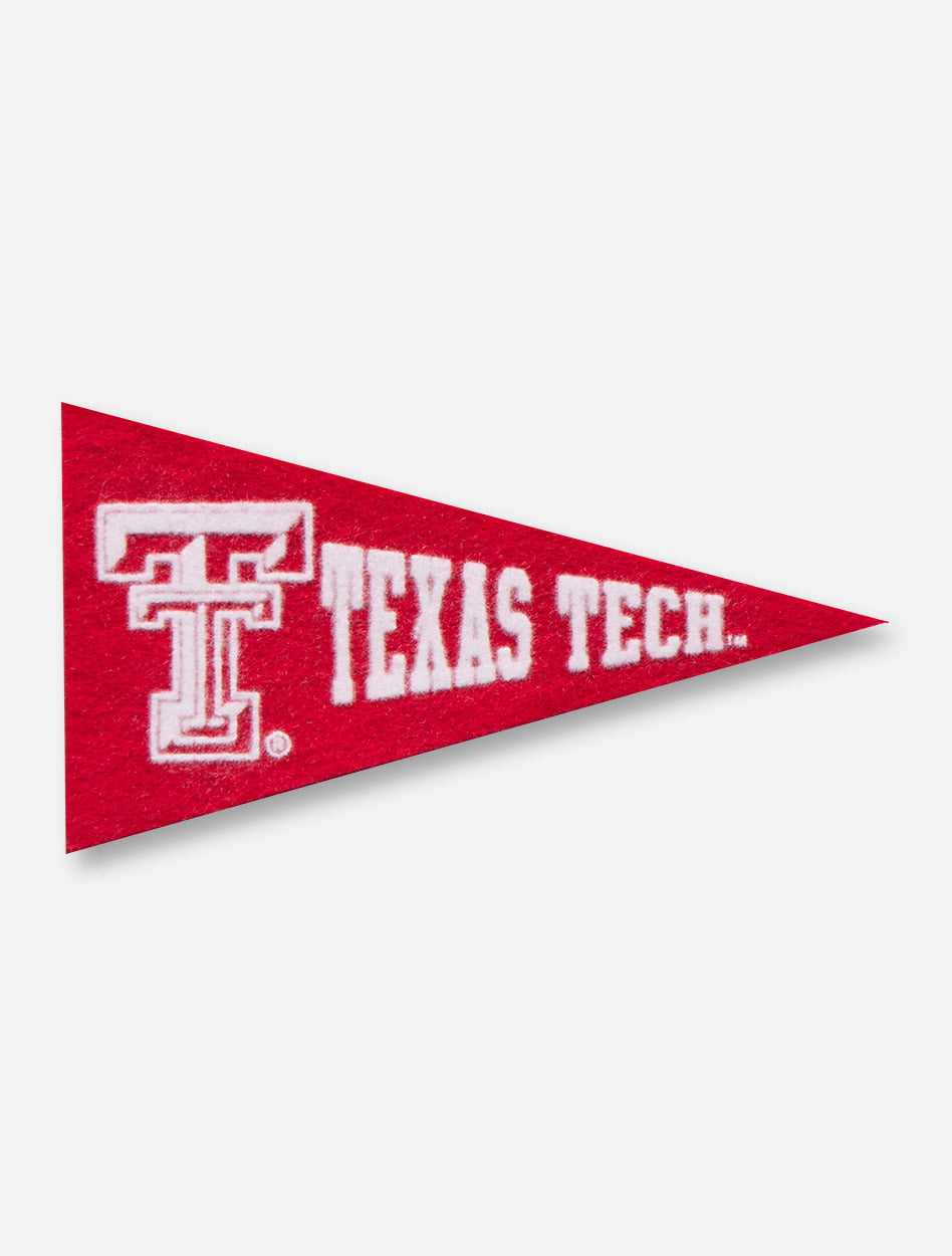 Texas Tech University Wincraft Pennant Made In USA 12x30 Texas Tech Red - Foto 2