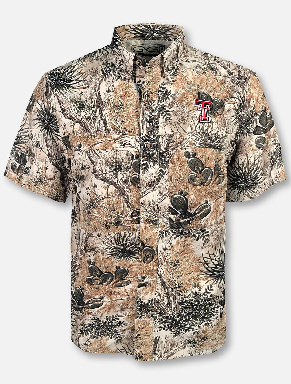 Gameguard Texas Tech Red Raiders Double T Camo Fishing Shirt – Red Raider  Outfitter