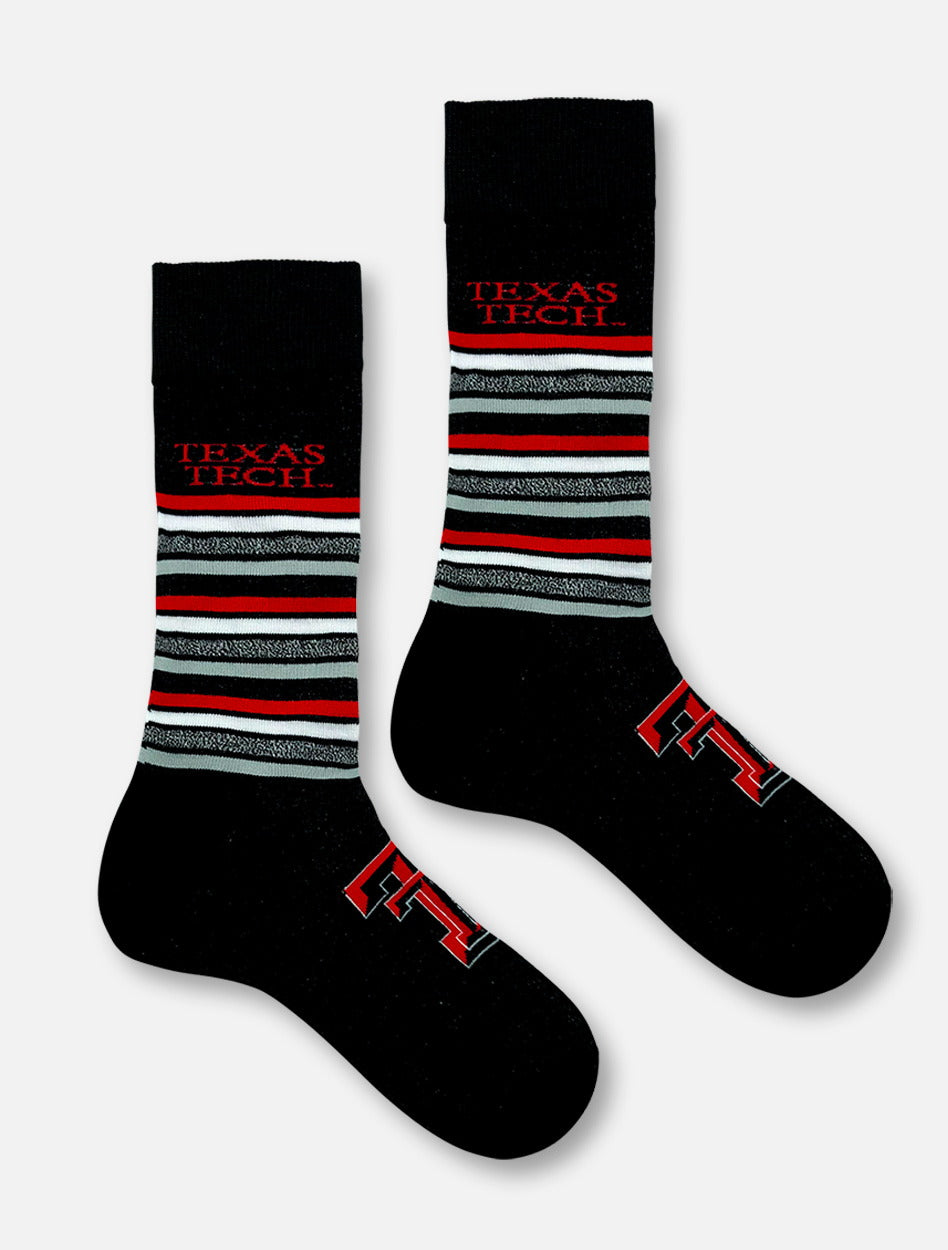 Lids Las Vegas Raiders For Bare Feet Women's Alpine Stripes Crew Socks