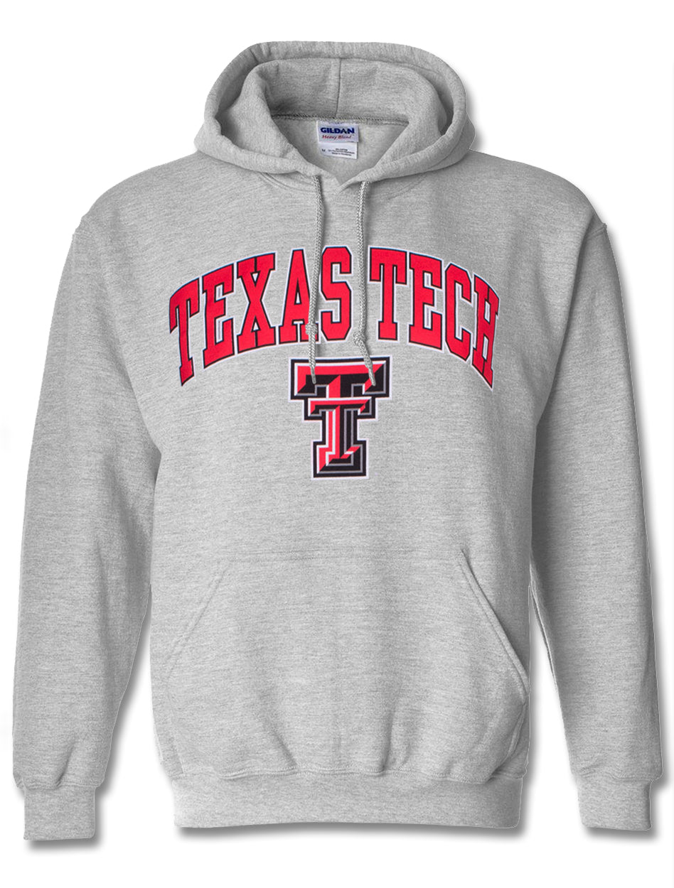 Texas Tech Arch Over Double T Hoodie