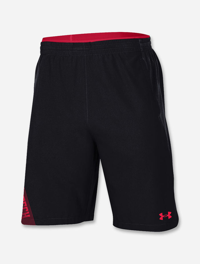 Texas Tech Red Raiders Under Armour Sideline 2021 Woven Training Shorts