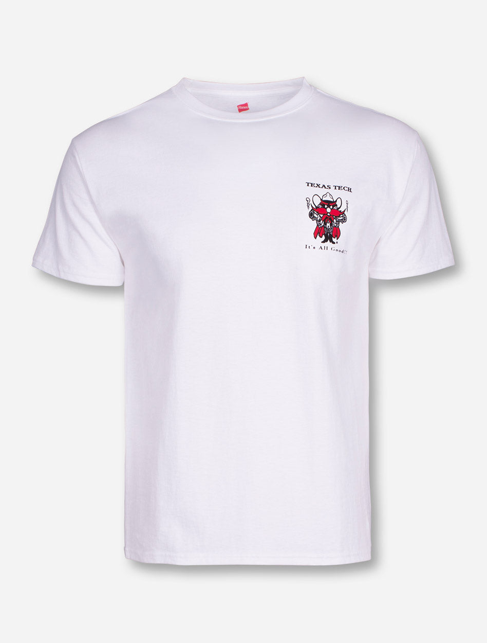 The Good The Bad The Ugly White T-Shirt - Texas Tech