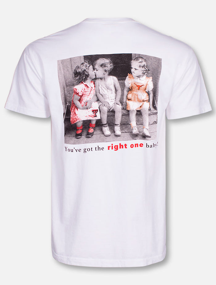 Texas Tech Red Raiders Texas Tech vs. UT "You've Got the Right One Baby" T-Shirt