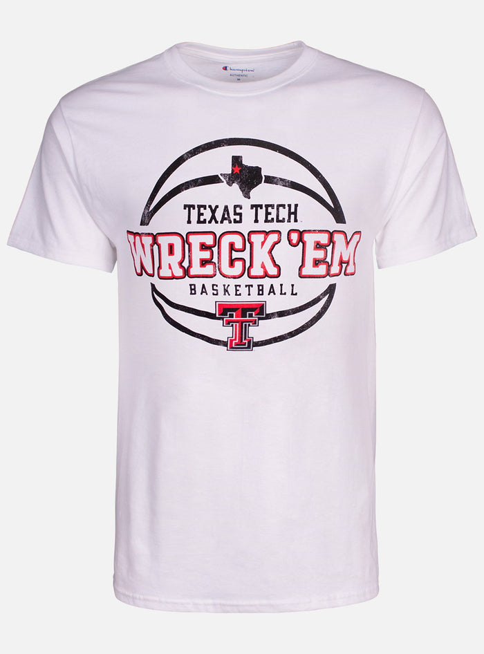 Texas Tech Red Raiders Wreck 'Em Basketball T-Shirt