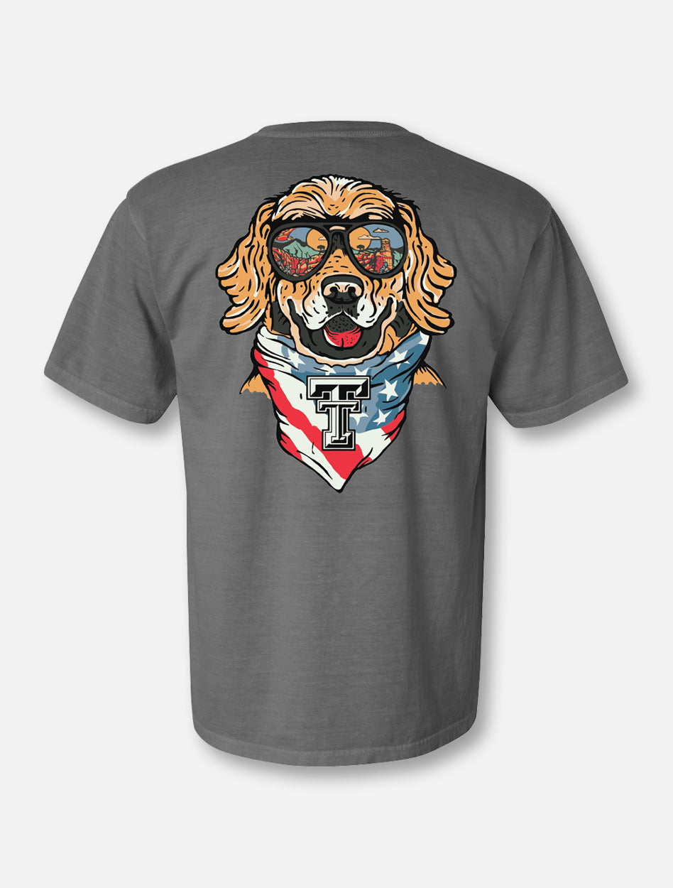 Texas Tech Red Raiders Dog Gone Good Grey T-Shirt in Grey, Size: XL, Sold by Red Raider Outfitters