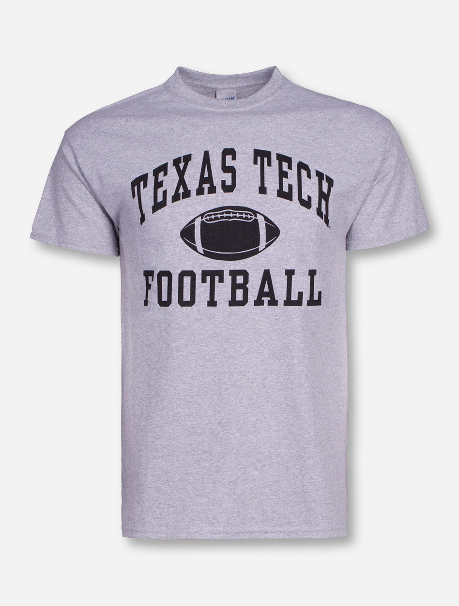 Texas Tech Football Heather Grey T-Shirt