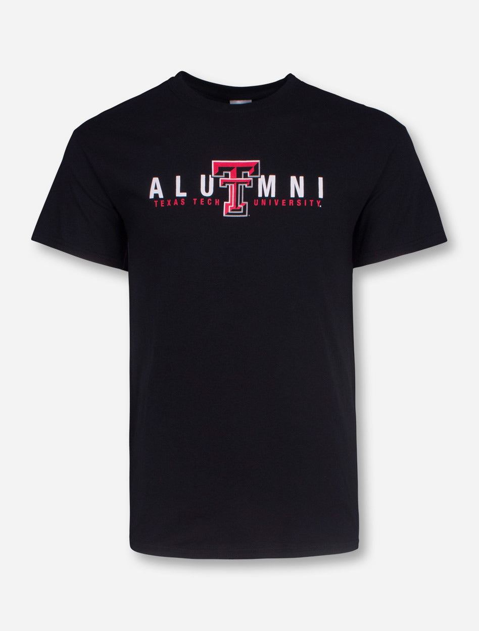 Texas Tech Alumni on Black T-Shirt
