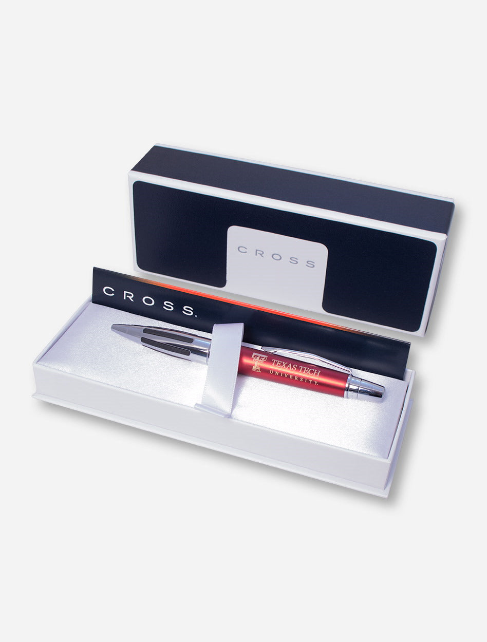 Texas Tech Cross Gift Box with Red Pen