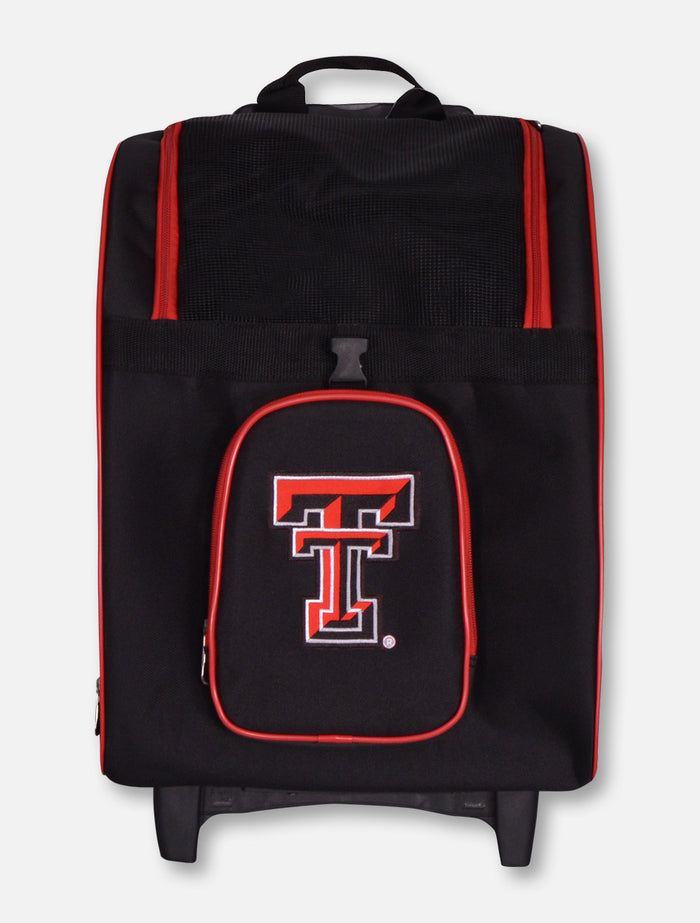Texas Tech Red Raiders Double T Wheeled Pet Carrier