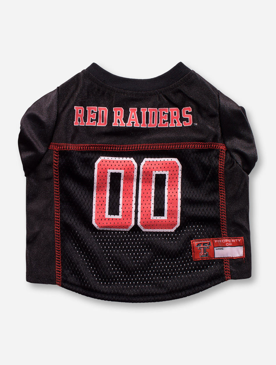 Texas Tech Red Raiders #00 Black Pet Jersey