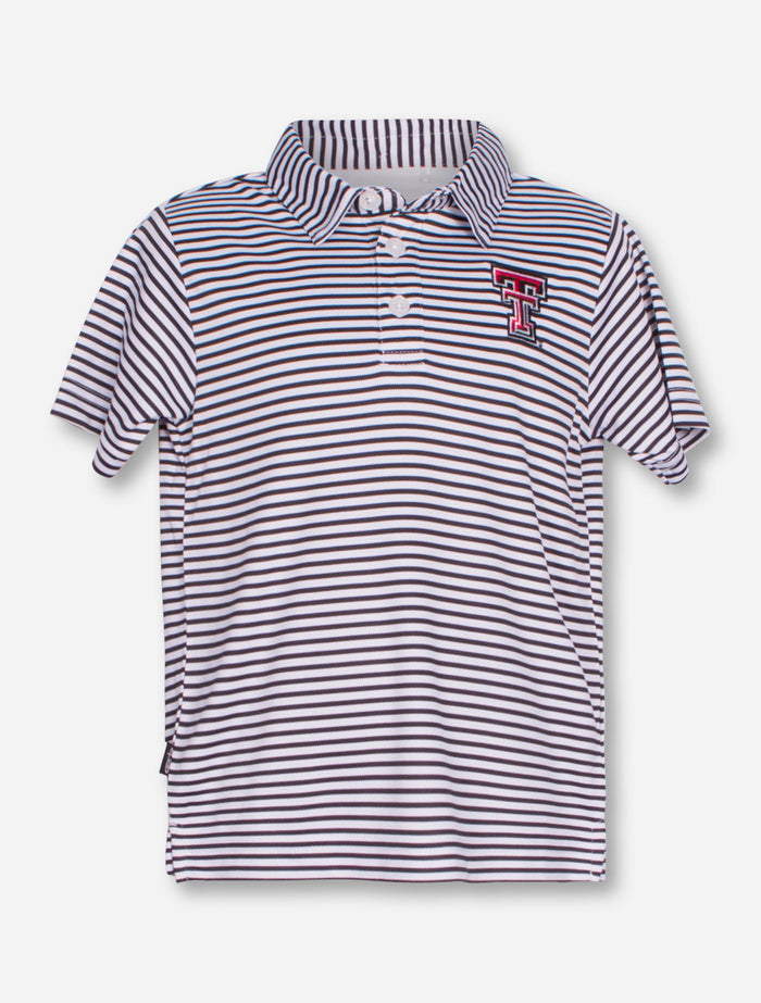 Garb Texas Tech "Carson" TODDLER Striped Polo