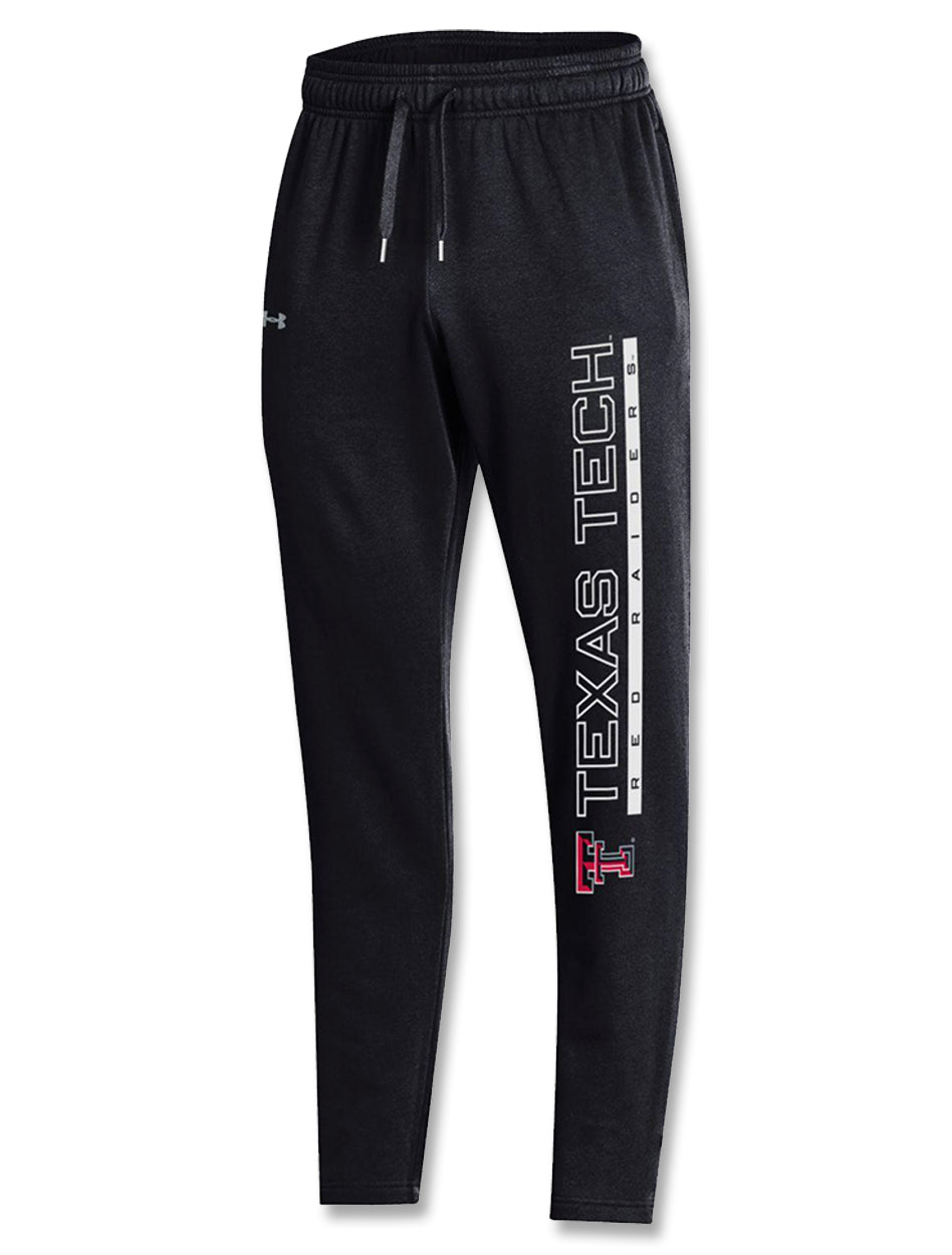 Under Armour Texas Tech Pace The Field Open Hem Pant – Red