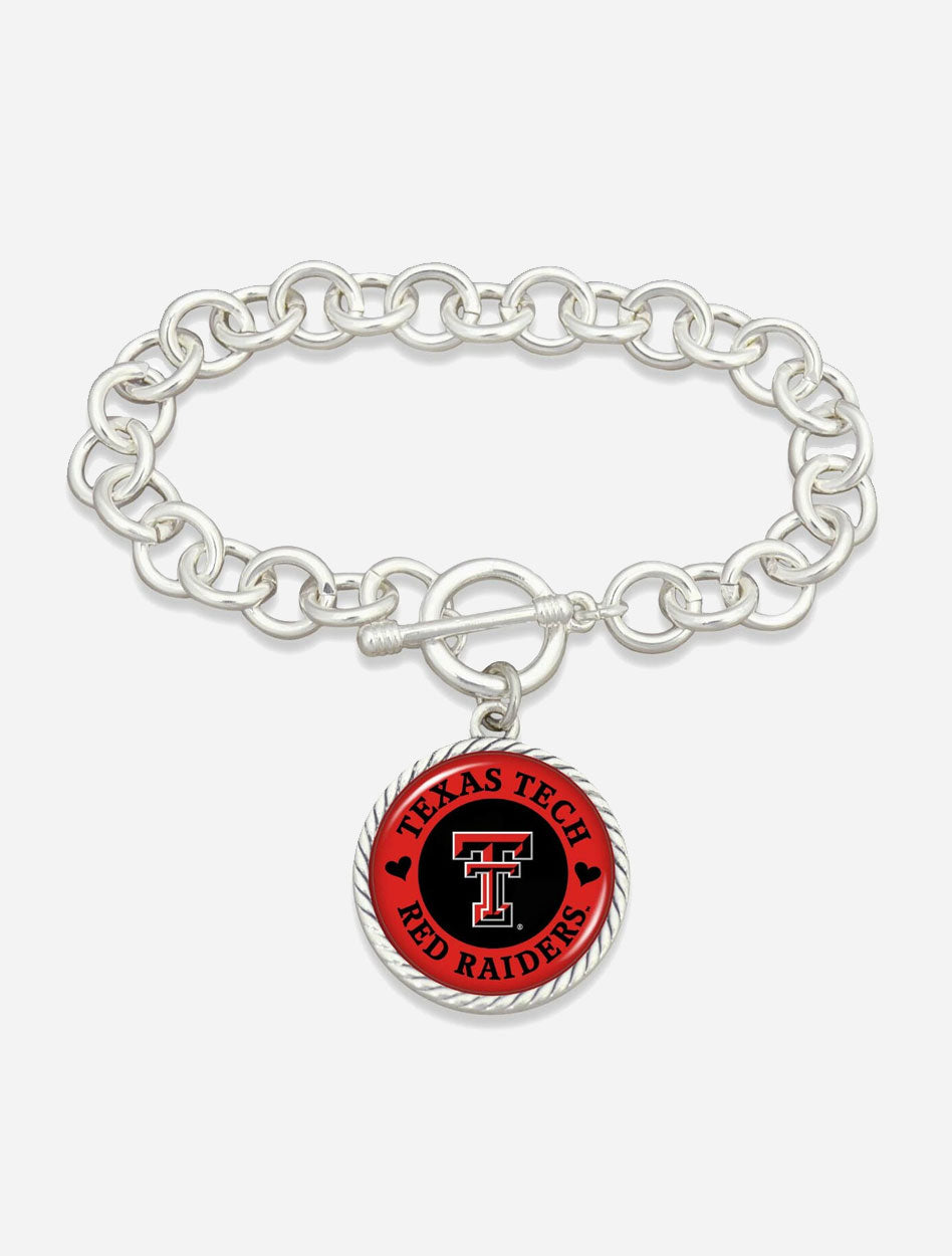 Sterling Silver Texas Charm Bracelet