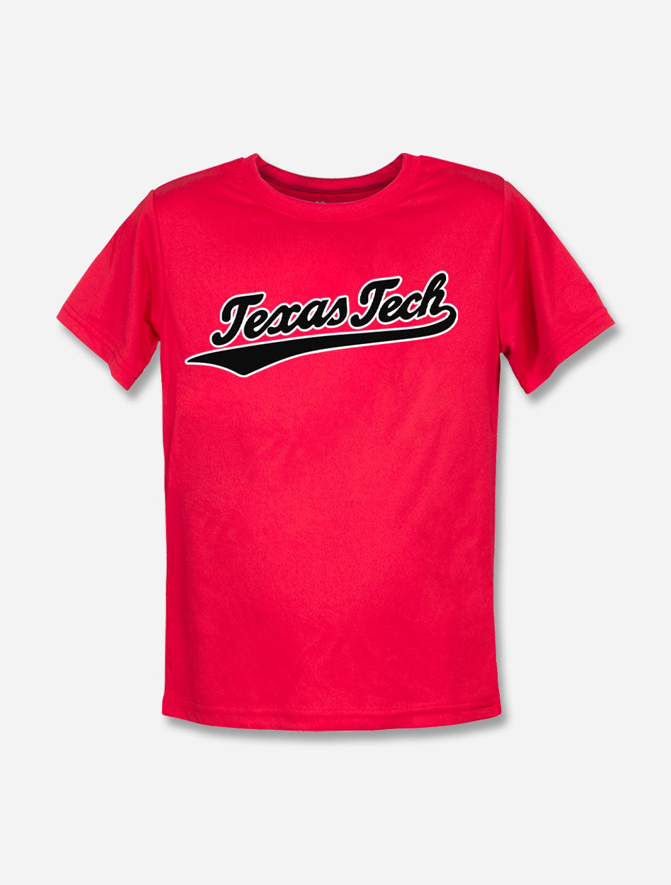 Texas Tech Red Raiders Brush Stroke Script Tie Dye T-Shirt in Black, Size: 2X, Sold by Red Raider Outfitters