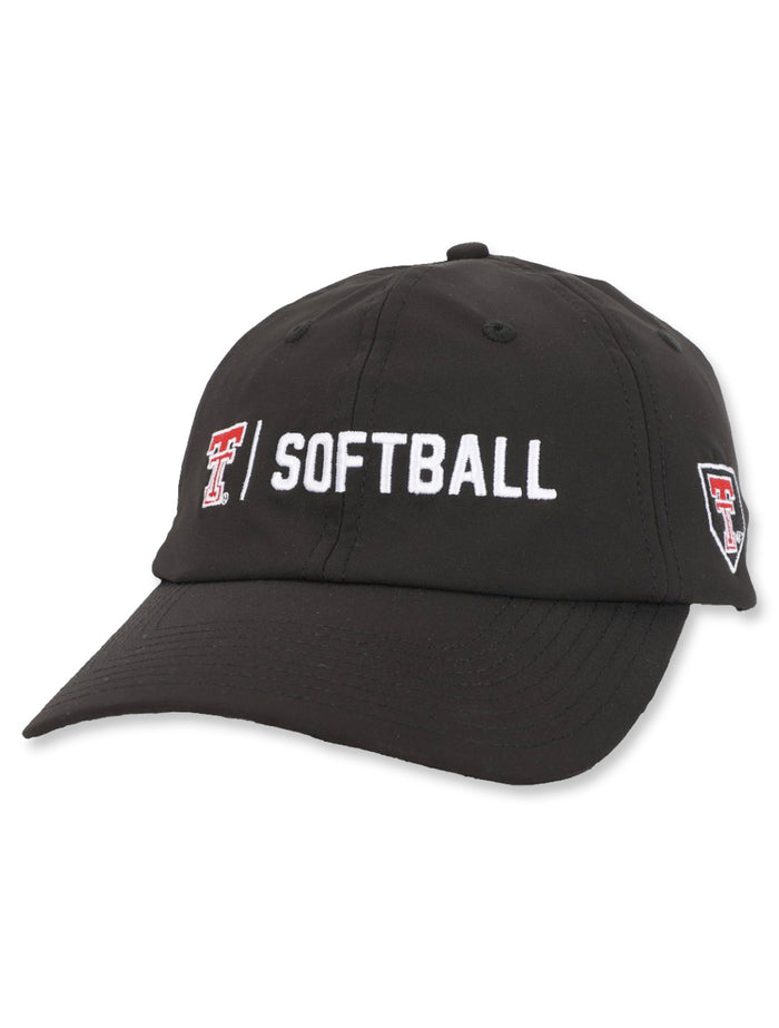Texas Tech Dark Horse Softball Performance Ponytail Cap