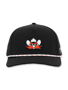Texas Tech Dark Horse "Raider Red" PVC Black Sport Snapback Cap