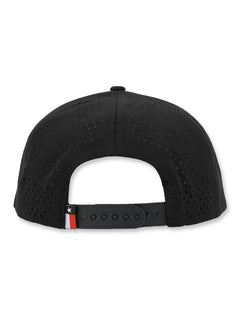 Texas Tech Dark Horse "Raider Red" PVC Black Sport Snapback Cap